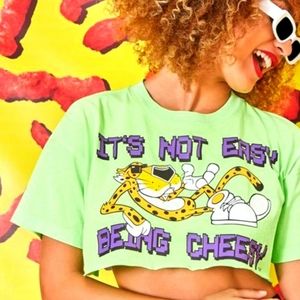 Forever 21 Cheeto Crop Top